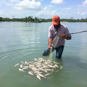 fiscalização na Lagoa de Araruama