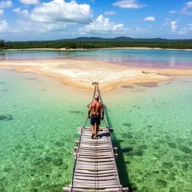 Cabo Frio inaugura novo trecho de trilha às margens da Lagoa Araruama