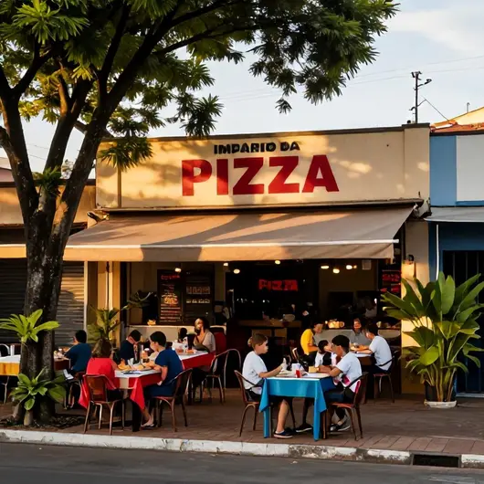 Descubra o Império da pizza