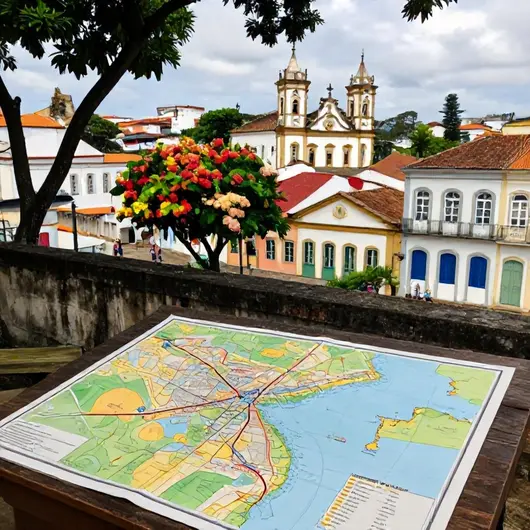 Descubra o Mapa Turístico da Cidade do Salvador