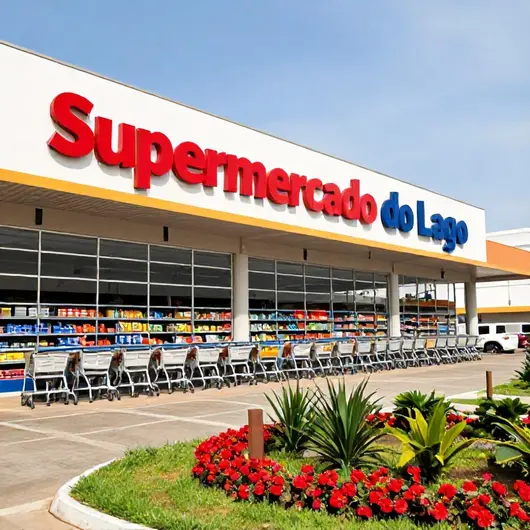 Descubra o Supermercado do Lago