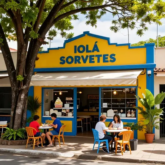 Experimente a Delícia do IOLÁ SORVETES
