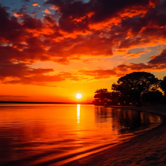 Os Encantos do Pôr do Sol em Araruama