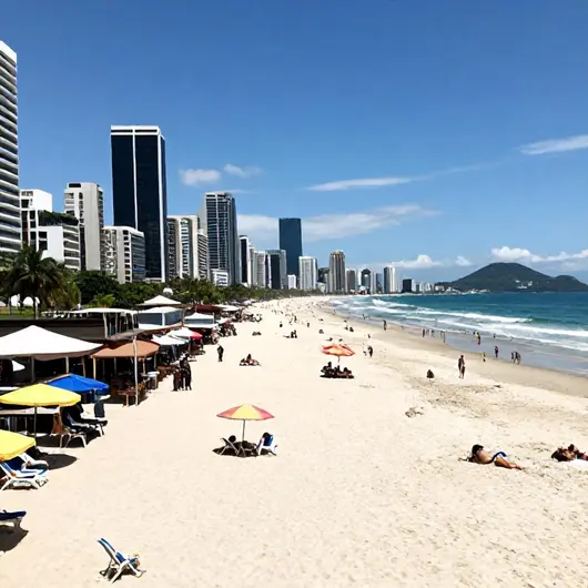 Praia Central de Balneário Camboriú