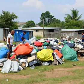 Moradores do Coqueral denunciam descarte irregular de entulho e lixo em Araruama