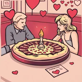Oliver’s Pizza aposta em experiência com roleta de brindes e jogo do amor para o Dia dos Namorados