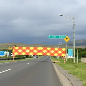 moradores arriscam a vida para atravessar rodovia em Araruama