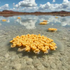 bactéria de lagoas de Araruama