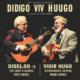 Diego e Victor Hugo: veja agenda de shows de agosto