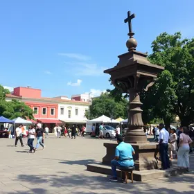Praça Antônio Raposo Feira Literária